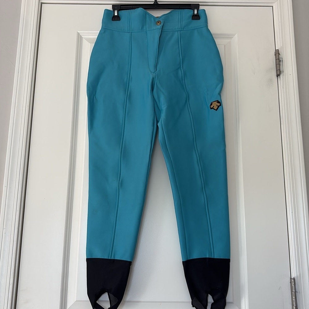 Descente Women’s Teal/Green Vintage Ski Pants Descente Entrant SC Snow Pants